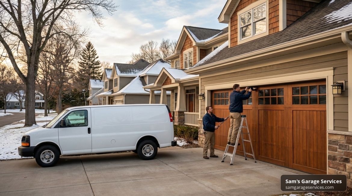 Garage door services in Minneapolis